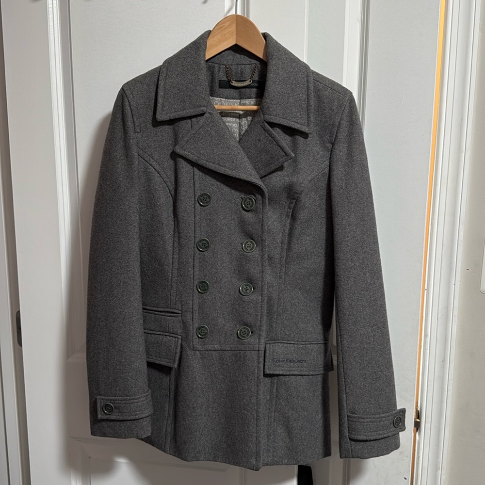 Calvin Klein Coat Gray